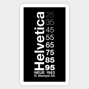 Helvetica Neue 1983 Typeface Design Magnet